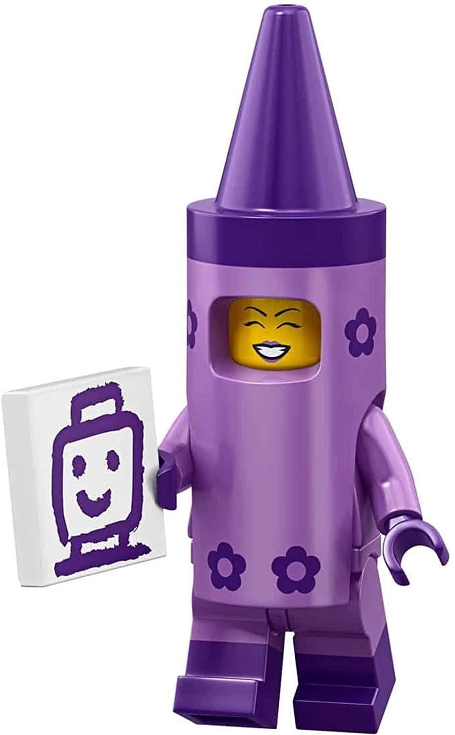 Lego Minifigür - Lego Movie 2 - 71023 - 5 Crayon Girl