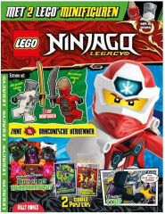 Lego Ninjago Legacy Aylık Dergi  2025/5 - Almanca (Metal Kutu 2 Figür)
