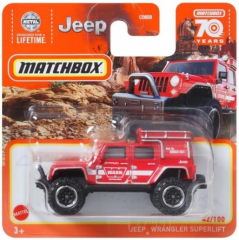 Matchbox Tekli Arabalar Jeep Wrangler Superlift HLD28