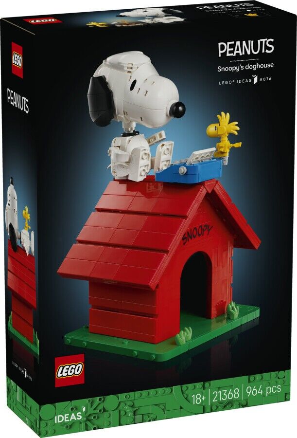 Lego ideas Peanuts: Snoopy'nin Köpek Kulübesi 21368