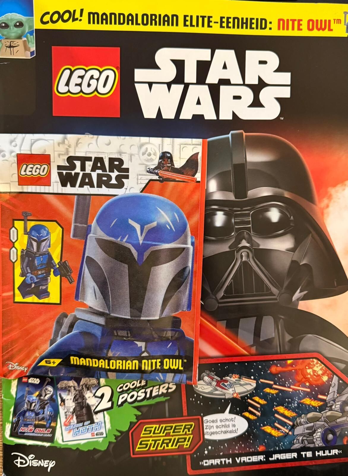 Lego Star Wars Aylık Dergi - Flemenkçe (Mandoalorian Figür)