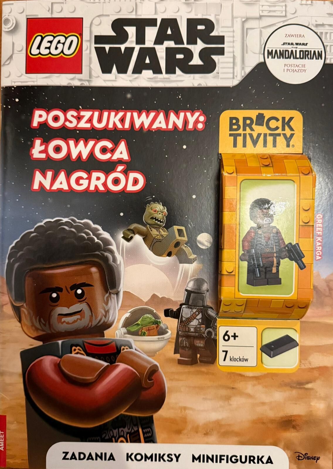 Lego Star Wars Dergi - Lehçe (Greef Karga Figür)