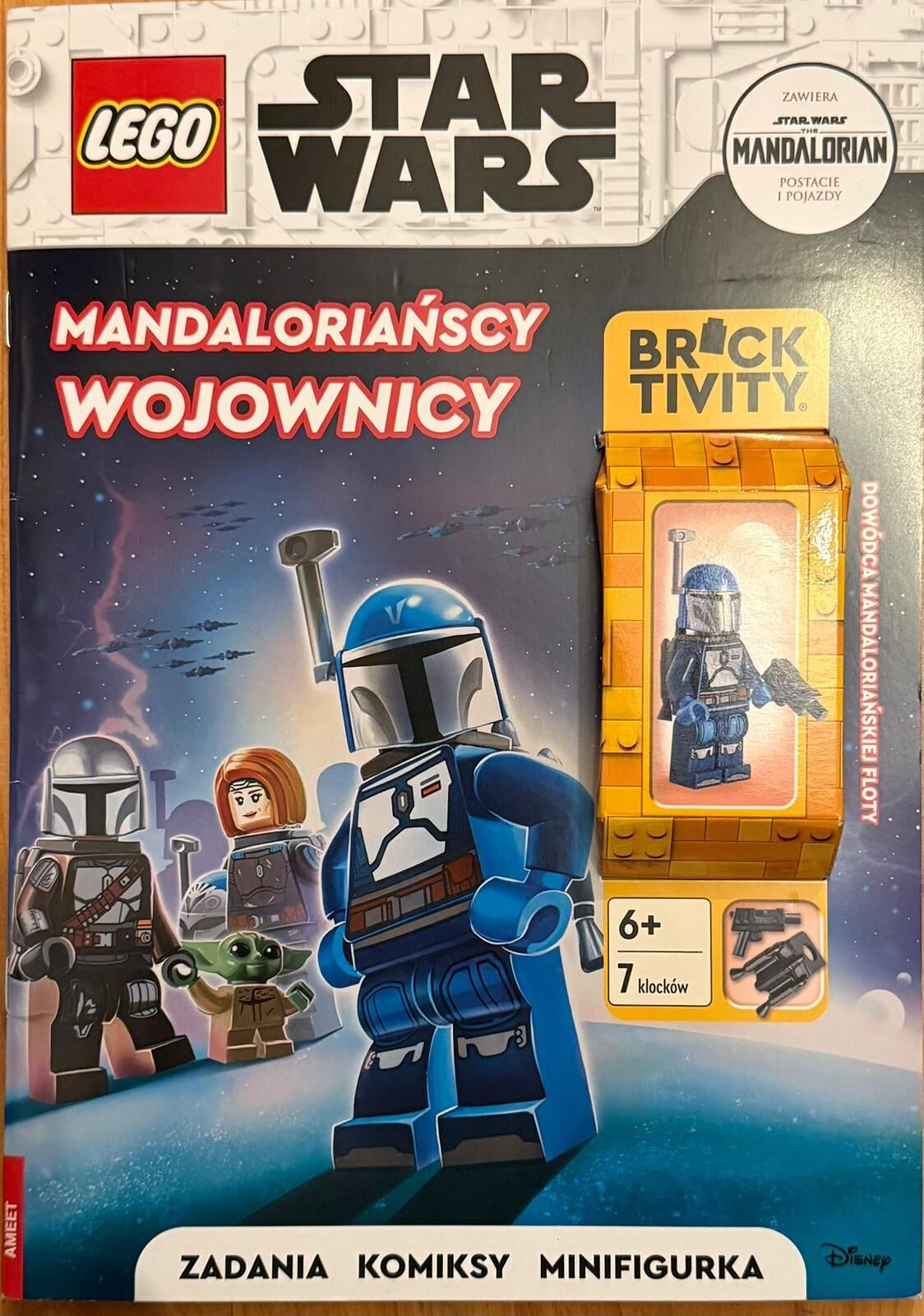 Lego Star Wars Dergi - Lehçe (Mandalorian Figür)