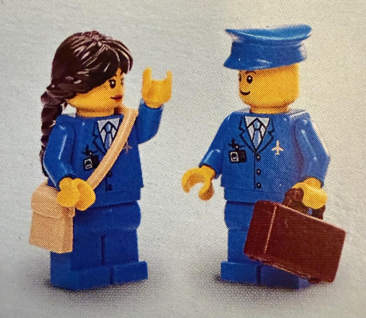 Lego Minifigür Air046a vs Air047