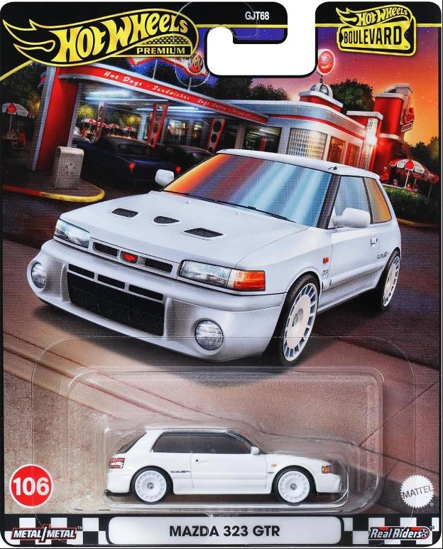 Hot Wheels Premium Boulevard Mazda 323 GTR HRT59