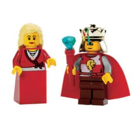 Lego Minifigür Kingdoms Lion King Quarters cas482a/twn134