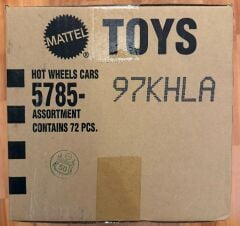 Hot Wheels Kısa Karton 72'li Kutu 5785-97KHLA