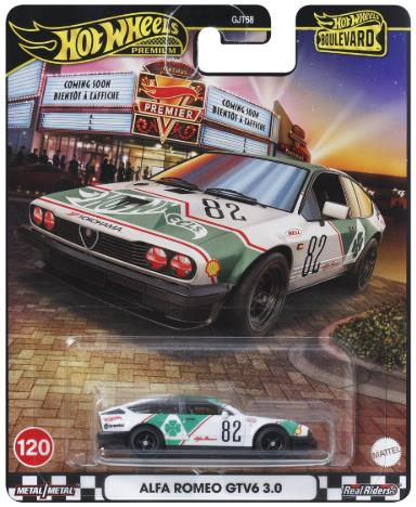 Hot Wheels Premium Boulevard Alfa Romeo GTV6 3.0 JBL16