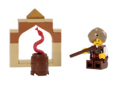Lego Minifigür Snake Charmer edu020a