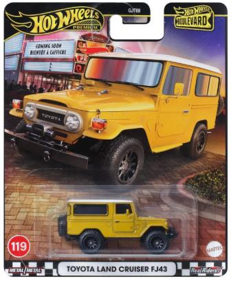 Hot Wheels Premium Boulevard Toyota Land Cruiser FJ43 JBL25