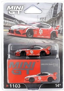 Mini GT LB★WORKS Toyota GR Supra Red BL 1103