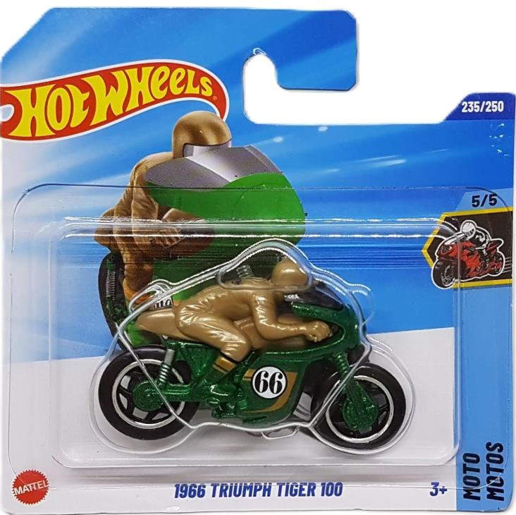 Hot Wheels Tekli Arabalar 1966 Triumph Tiger 100 JBC32 (TH)