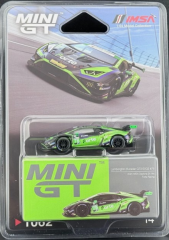Mini GT Lamborghini Huracán GT3 EVO2 #78 Forte Racing 2024 IMSA Daytona 24 Hrs BL 1062