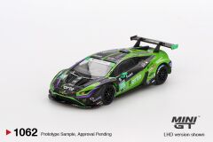Mini GT Lamborghini Huracán GT3 EVO2 #78 Forte Racing 2024 IMSA Daytona 24 Hrs BL 1062
