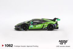 Mini GT Lamborghini Huracán GT3 EVO2 #78 Forte Racing 2024 IMSA Daytona 24 Hrs BL 1062