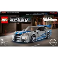 Lego Speed Champions Daha Hızlı Daha Öfkeli Nissan Skyline GT-R(R34) 76917