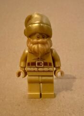 Orjinal Lego Minifigür Gold Noel Baba