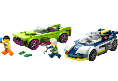 Lego City 60415 Polis Arabası ve Spor Araba Takibi