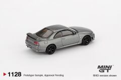 Mini GT NISSAN Skyline GT-R Dark Metal Gray (NISMO BCNR33 CRS Version) 1128