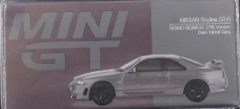 Mini GT NISSAN Skyline GT-R Dark Metal Gray (NISMO BCNR33 CRS Version) 1128