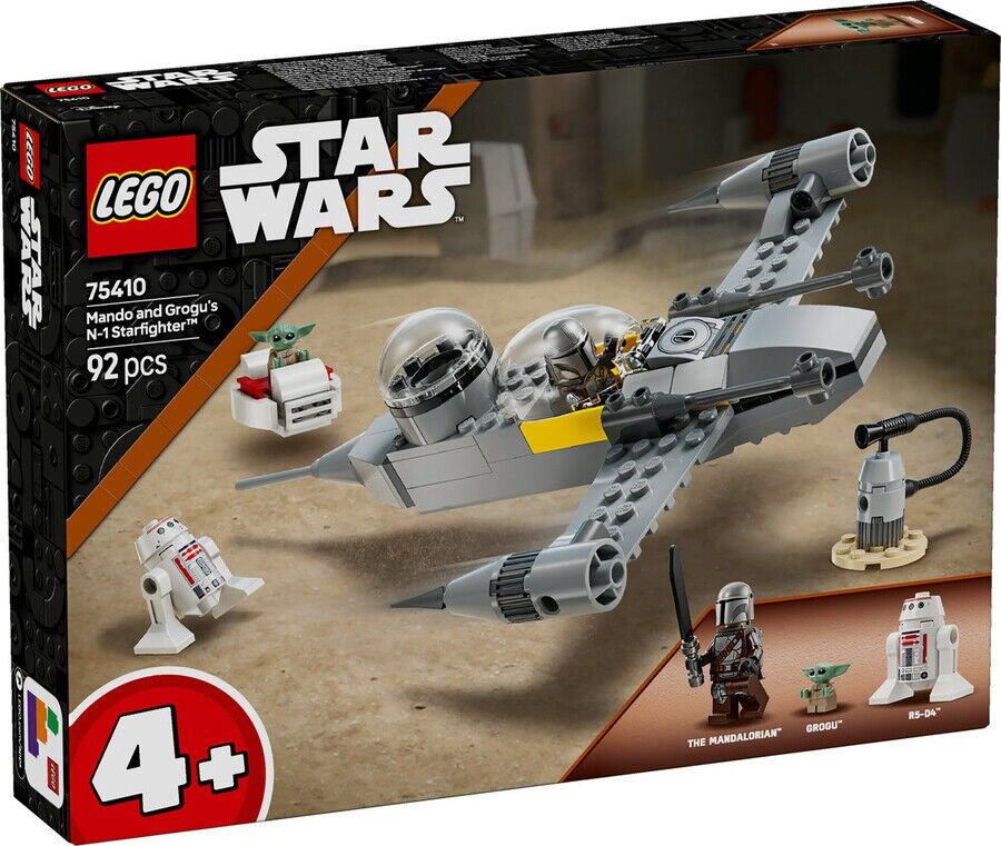 Lego Star Wars Mando ve Grogu'nun N-1 Starfighter™’ı 75410