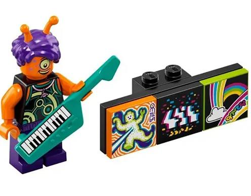 Lego 43101 Vidiyo Bandmates Series 1 - 9 Alien Keytarist