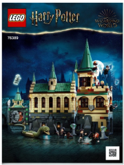 Lego 76389 Hogwarts Chamber of Secrets - YAPIM KILAVUZU / STICKER -
