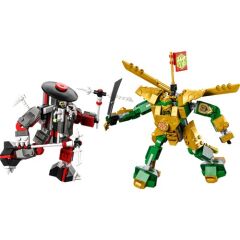 LEGO® Nınjago Lloyd’un Robot Savaşı Evo 71781 - 6 Yaş ve Üzeri Çocuklar Için Altın Lloyd ve Kemik Savaşçı Içeren Yaratıcı Oyuncak Yapım Seti (223 Parça)