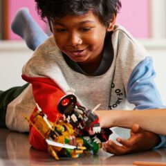 LEGO® Nınjago Lloyd’un Robot Savaşı Evo 71781 - 6 Yaş ve Üzeri Çocuklar Için Altın Lloyd ve Kemik Savaşçı Içeren Yaratıcı Oyuncak Yapım Seti (223 Parça)