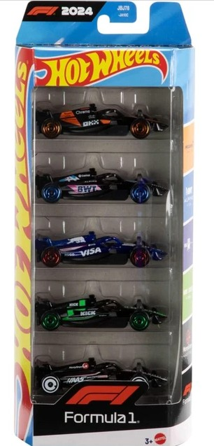 Hot Wheels 2024 Formula 1 5'li Set JGF58