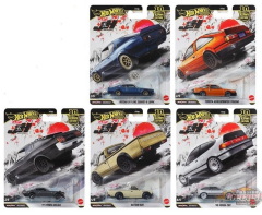 Hot Wheels Premium Car Culture Japan Historics 5 - 5'li Set