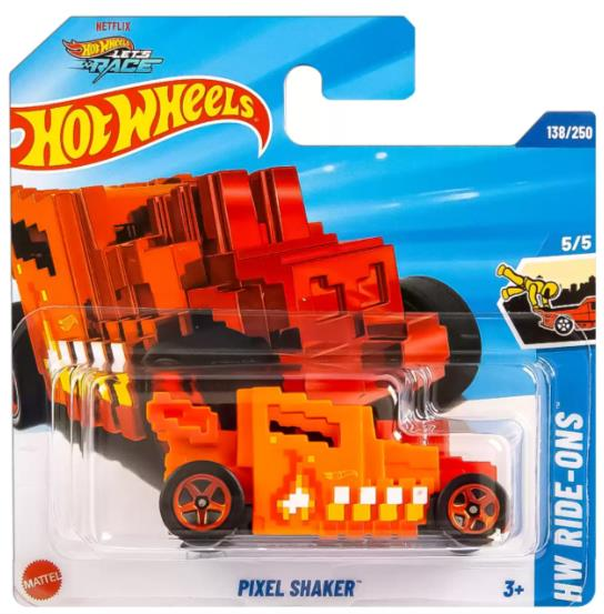 Hot Wheels Tekli Arabalar Pixel Shaker HYY77 (HW Ride-Ons)