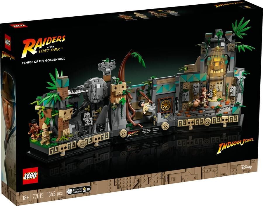 Lego indiana jones Altın İdol'ün Tapınağı 77015