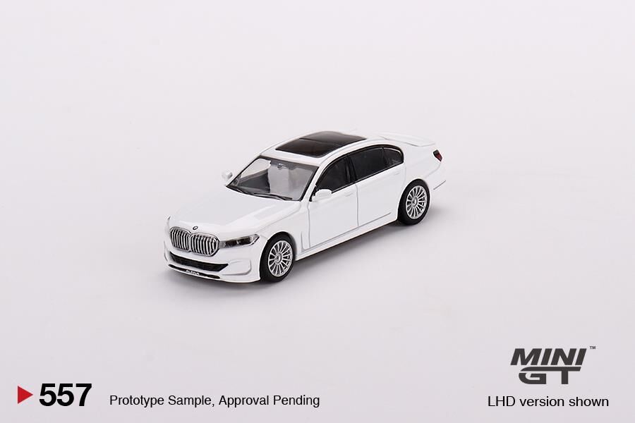 Mini GT BMW Alpina B7 xDrive Alpine White LHD - 557