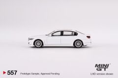 Mini GT BMW Alpina B7 xDrive Alpine White LHD - 557