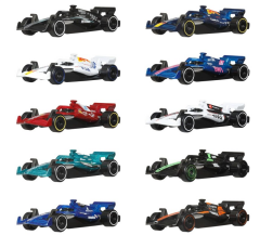 Hot Wheels 10'lu Araba Seti - Formula 1 JMM24