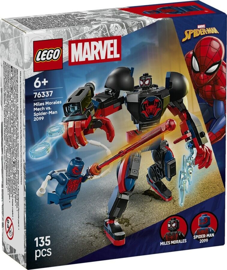 Lego Marvel Miles Morales Robotu, Örümcek Adam 2099’a Karşı 76337