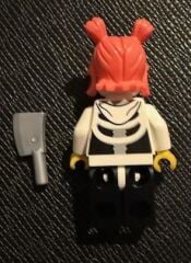 Orjinal Lego Minifigür Skeleton Hoodie Costume Girl