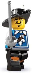 Lego Minifigür - Seri 4 - 8804 - 3 Musketeer