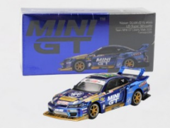 Mini GT Nissan Silvia (S15) LB-Super Silhouette #555 Team MINI GT Liberty Walk 2025 Formula Drift 1157