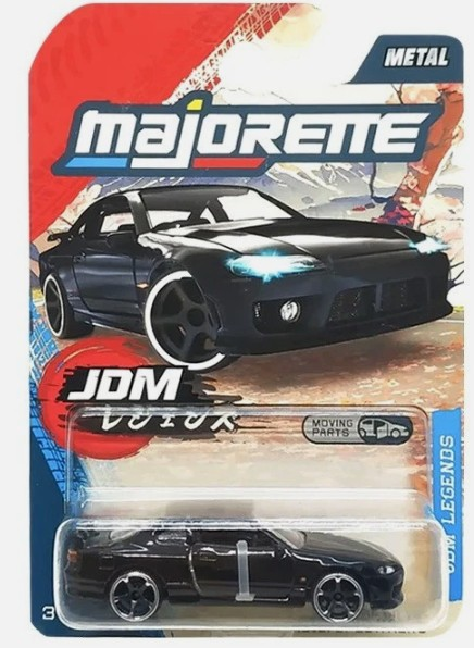Majorette JDM Legends 2025 Nissan Silvia S15 Spec R Aero Black