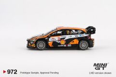 Mini GT Hyundai i20 N Rally1 #11 2023 Rally Croatia  Power Stage Winner 972
