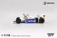 Mini GT Toleman TG184 #19 Ayrton Senna 1984 Monaco Grand Prix 2nd Place 1118