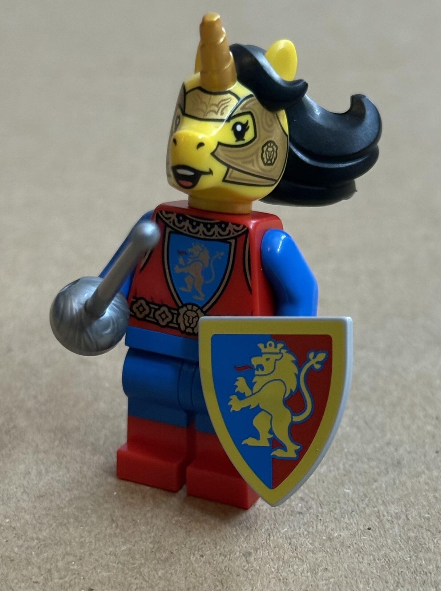 Orjinal Lego Minifigür Unicorn Knight