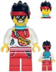 Lego Minifigür Monkie Kid Tourist Outfit mk066