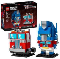 Lego Brickheadz Transformers Optimus Prime Robot & Vehicle 40803