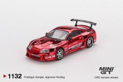 Mini GT Toyota Supra (A80) Top Secret GT-300 Top Secret Red Chrome 1132