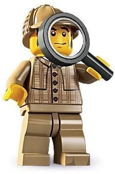 Lego Minifigür - Seri 5 - 8805 - 11 Detective