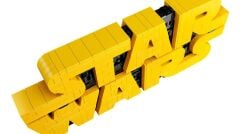 Lego Star Wars Parçalarla Yapılan Star Wars Logosu 75407