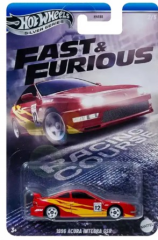 Hot Wheels Silver Series Fast & Furious 5'li Set HNR88